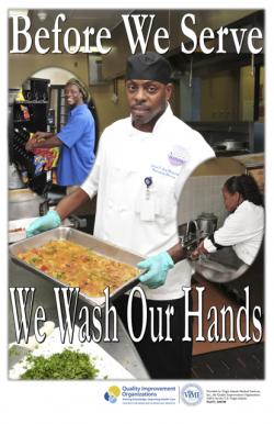 A poster from the hand-washing campaign. (Photo courtesy of VIMI) A poster from the hand-washing campaign. (Photo courtesy of VIMI)